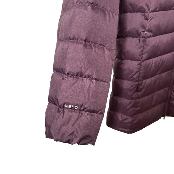 Eddie Bauer CirrusLite Jacket EB650 Women’s Medium Purple Down Puffer Quilted - Picture 7 of 10